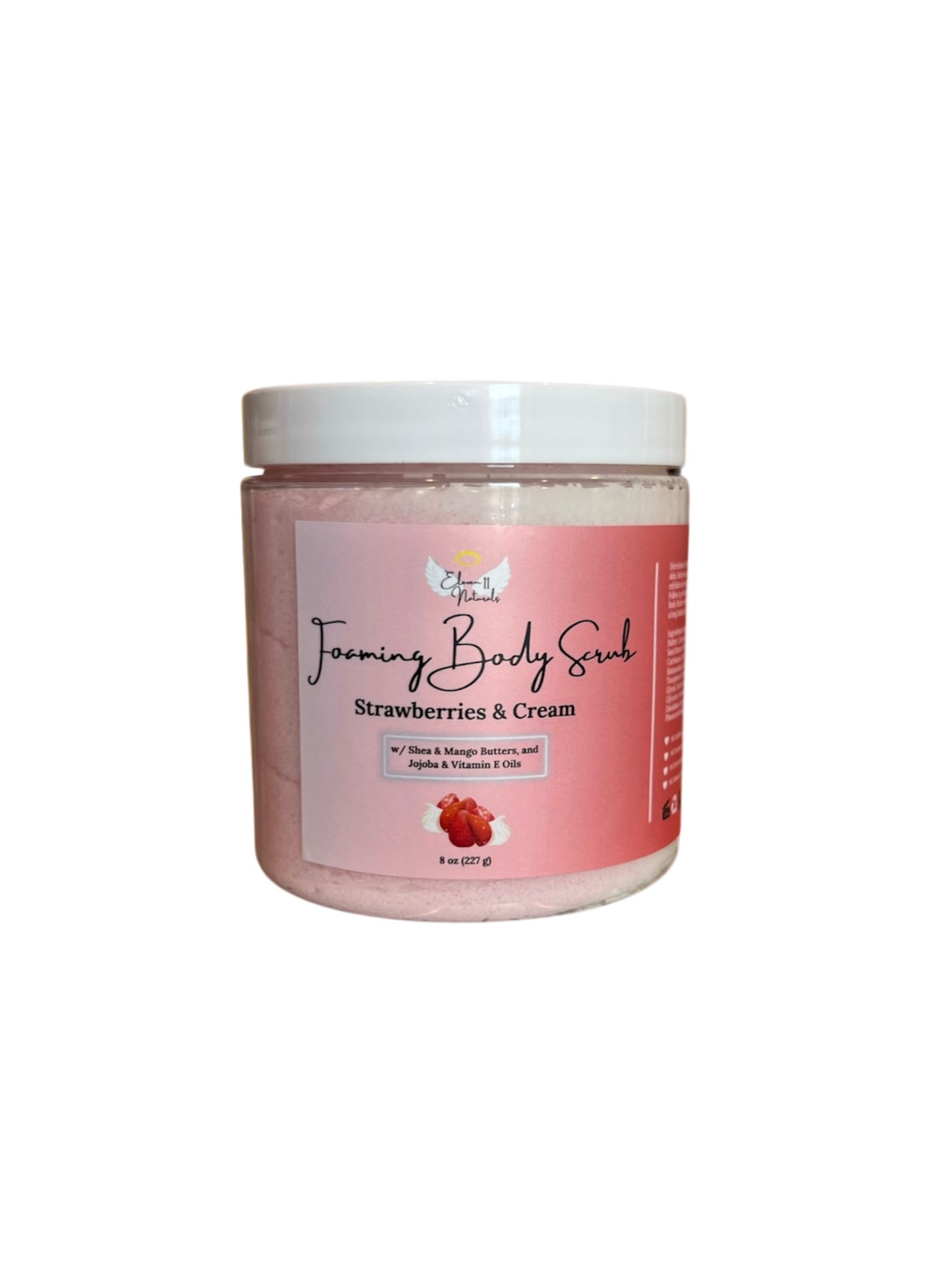Strawberries & Cream Foaming Body Scrub