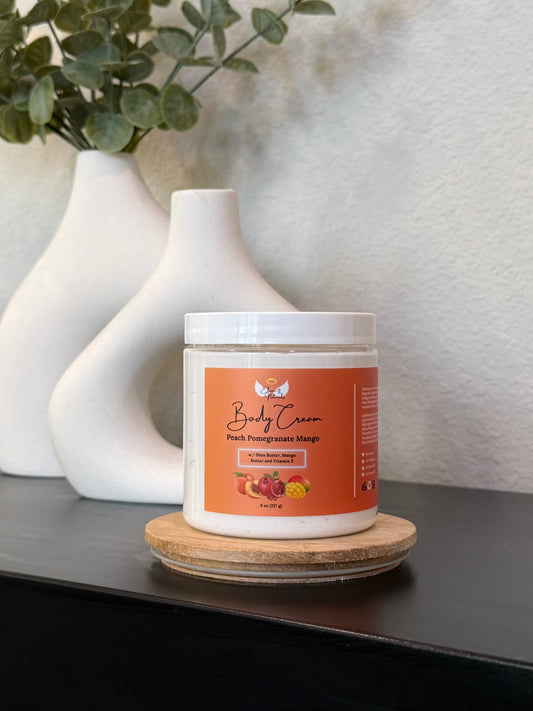 Peach Pomegranate Mango Moisturizing Body Cream