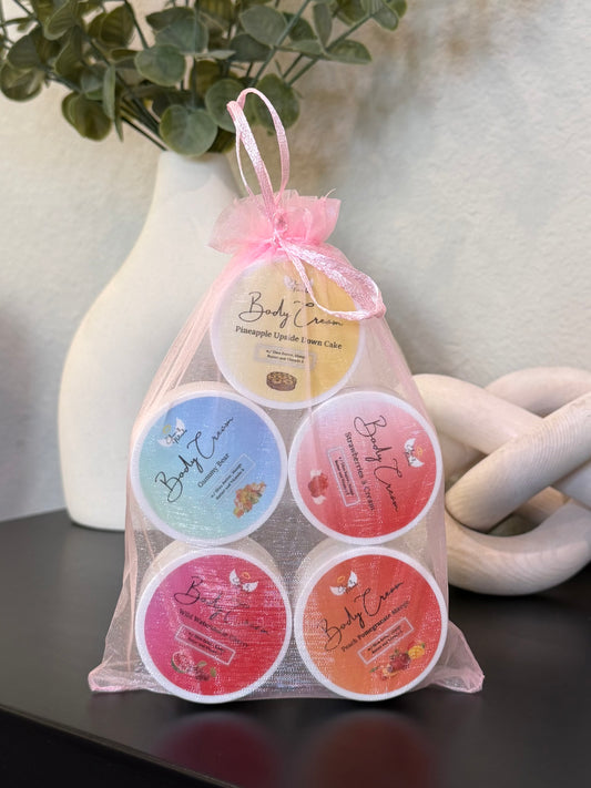 Body Cream Sample Packs
