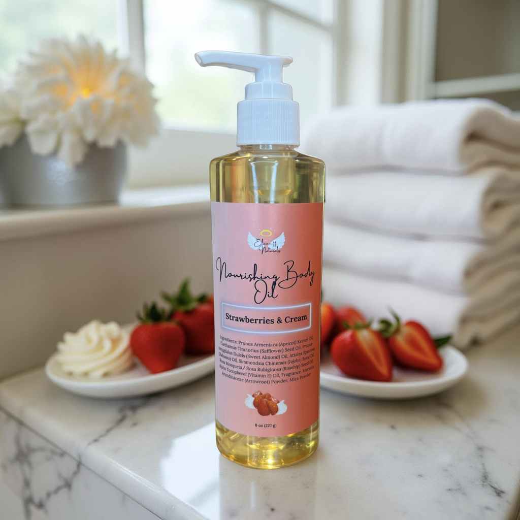 Strawberries & Cream Nourishing Body Oil