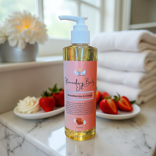 Strawberries & Cream Nourishing Body Oil